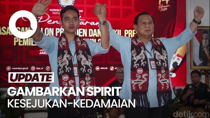 Makna Baju Biru Prabowo-Gibran di Pilpres 2024