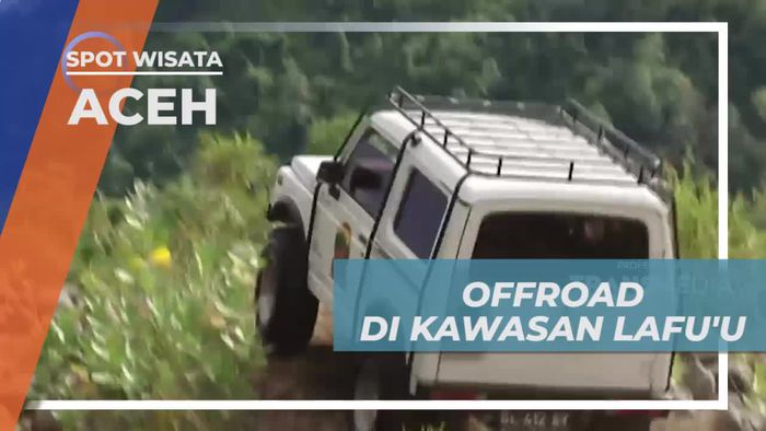 Melintasi Jalur Terjal Berbatu, Offroad Seru di Lafuu Aceh