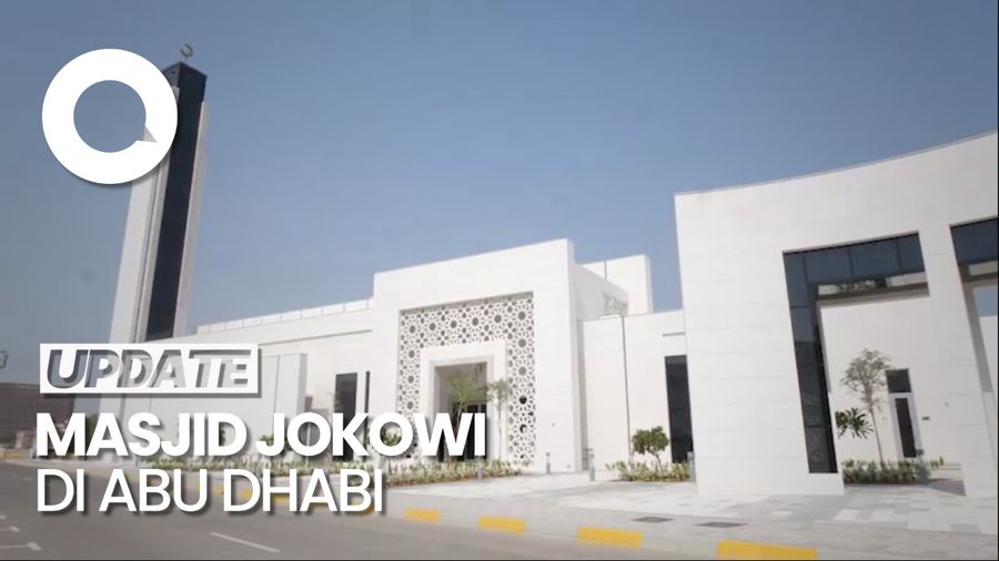 Melihat Masjid Joko Widodo di Abu Dhabi