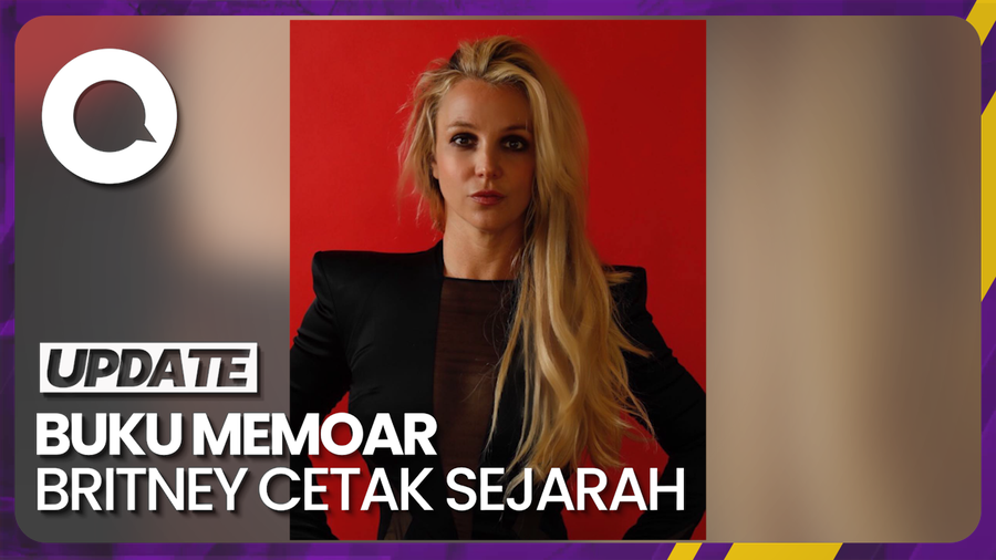 Memoar Britney Spears The Woman in Me Jadi Buku Terlaris