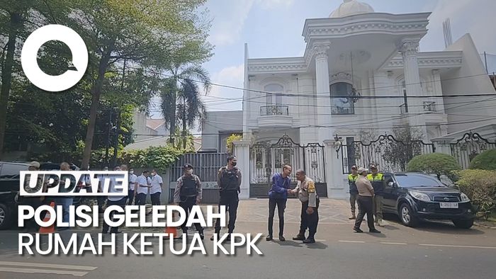 Polisi Geledah Rumah di Kertanegara Jaksel Dikabarkan Milik Firli Bahuri