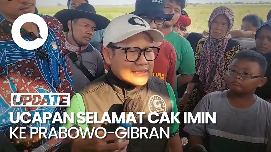 Prabowo-Gibran Resmi Daftar KPU, Cak Imin: Biar Rakyat Tentukan Pilihannya