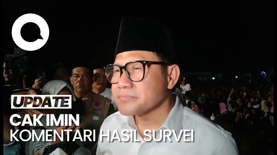 Survei Elektabilitas Pasangan AMIN Masih Rendah, Ini Kata Cak Imin