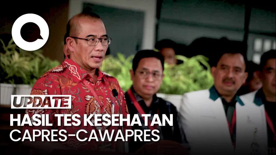 Besok, KPU Umumkan Hasil Tes Kesehatan Capres-Cawapres