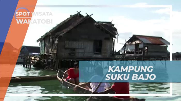 Sampan, Sarana Segala Aktivitas di Kampung Suku Bajo Wakatobi