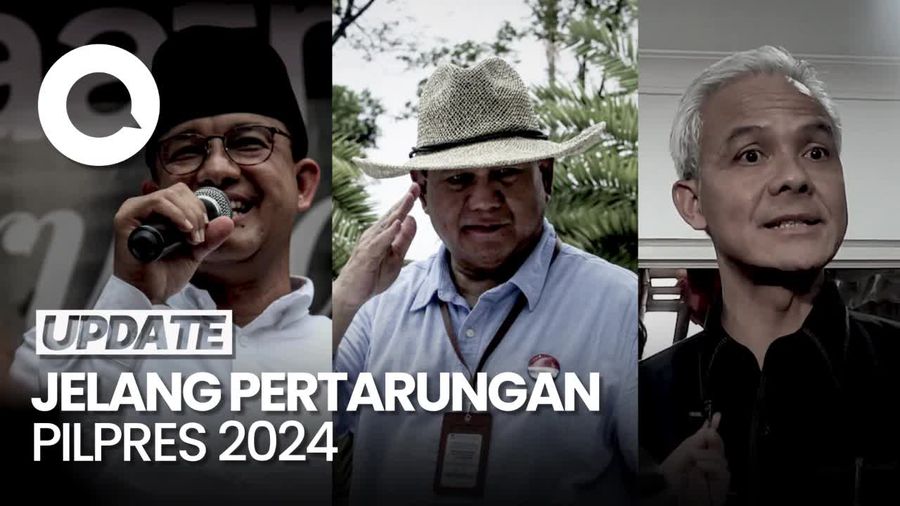 3 Paslon Resmi Daftar KPU, Ini Rangkuman Survei Elektabilitasnya