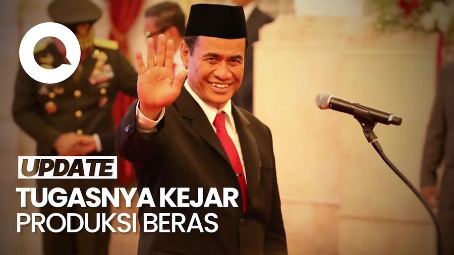 Alasan Jokowi Tunjuk Amran Jadi Mentan Lagi: Biar Langsung Bisa Kerja