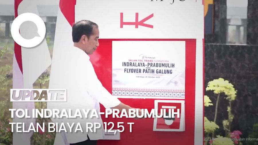 Jokowi Resmikan Tol Indralaya-Prabumulih yang Dibangun Sejak 2019