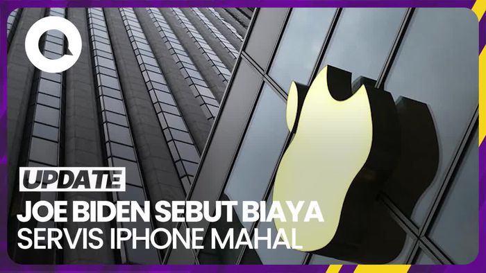 Joe Biden Sebut Biaya Servis iPhone Mahal, Ini Kata Apple
