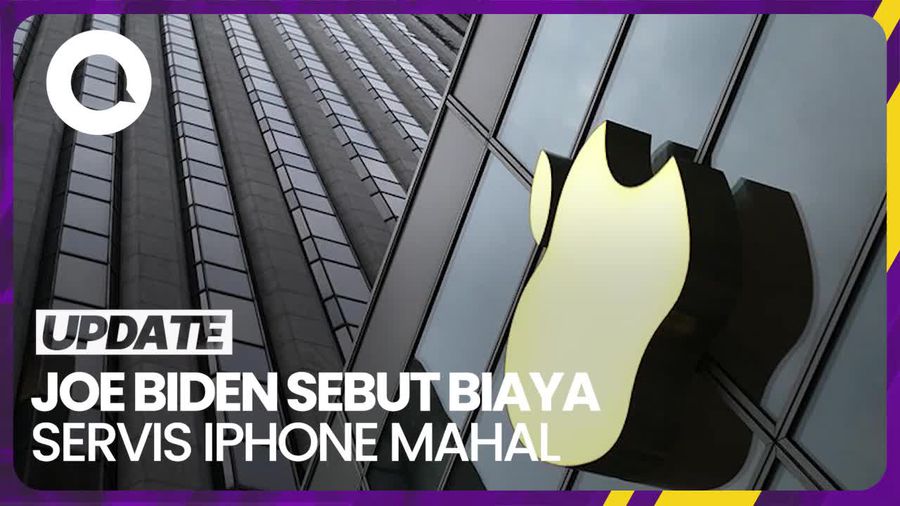 Joe Biden Sebut Biaya Servis iPhone Mahal, Ini Kata Apple