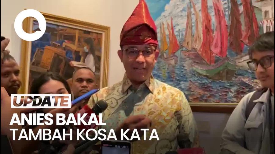 Anies Targetkan 250 Ribu Kosakata dalam 5 Tahun Jika Jadi Presiden