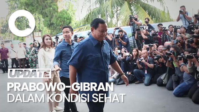 Gerindra Sebut Prabowo-Gibran dalam Kondisi Fit saat Tes Kesehatan di RSPAD