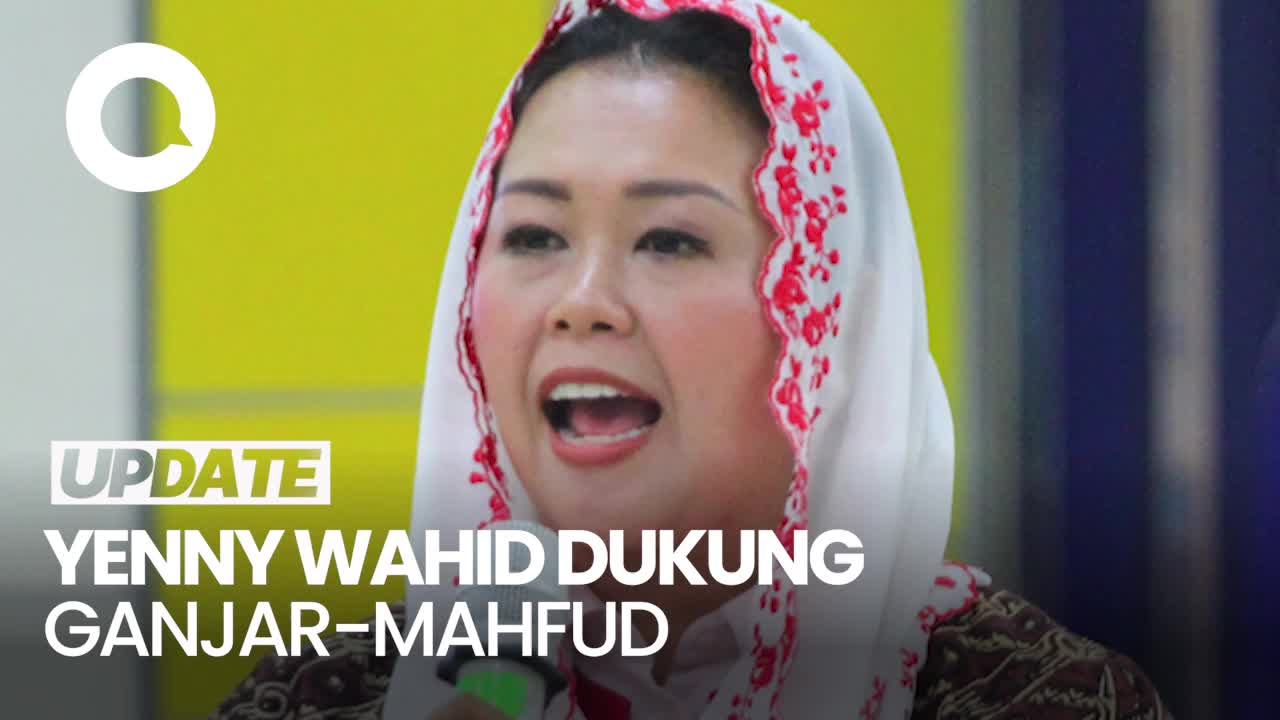 Yenny Wahid Deklarasi Dukung Ganjar Mahfud Di Pilpres 2024