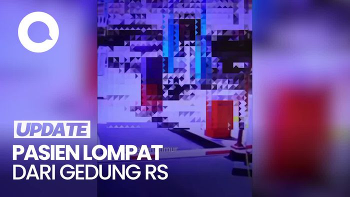 Detik-detik Pasien RS Polri Lompat dari Lantai 3 Gedung Parkir