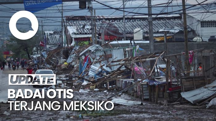 Dahsyatnya Badai Otis Tewaskan 27 Orang di Meksiko