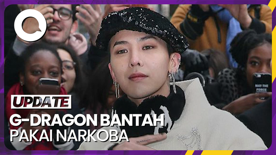 G-Dragon Bantah Pakai Narkoba, Berikut Rilis Resminya