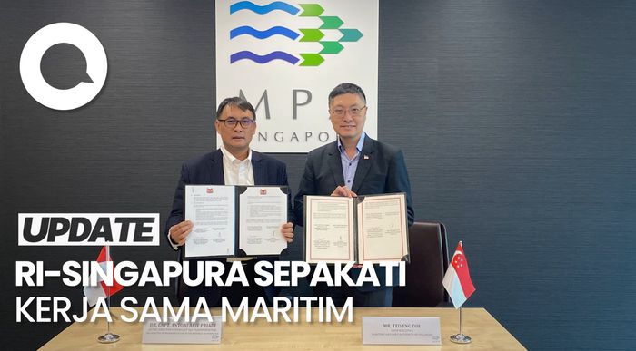 RI-Singapura Sepakati Kerja Sama Maritim