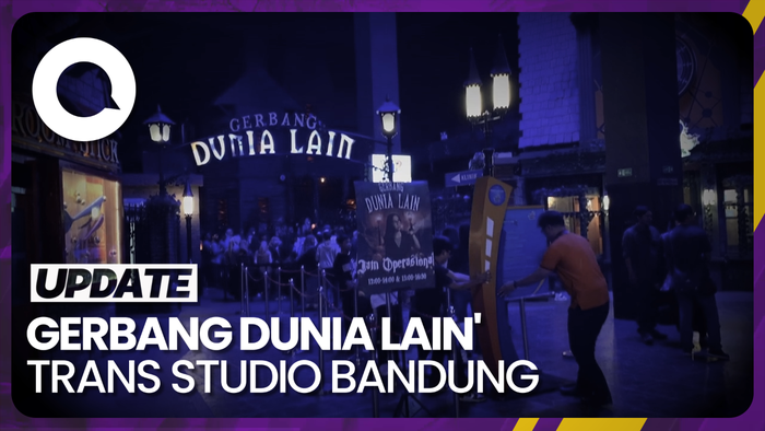 Ngeri! Jajal Wahana Gerbang Dunia Lain di Trans Studio Bandung