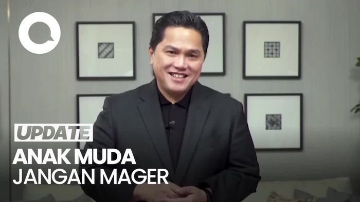 Erick Thohir Ajak Muda untuk Tak Mager Demi Indonesia Lebih Baik