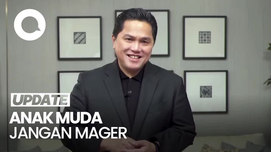 Erick Thohir Ajak Muda untuk Tak Mager Demi Indonesia Lebih Baik