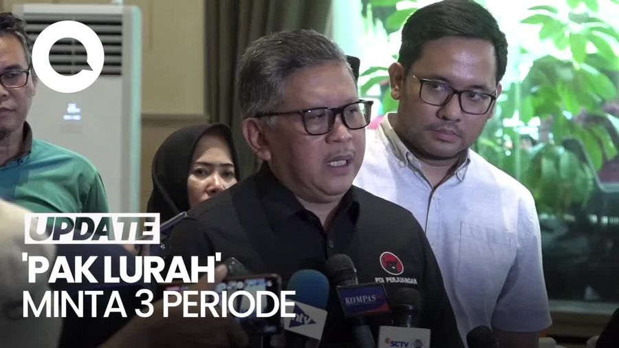 Hasto Ungkap Ada Ketum Parpol Sebut Jabatan 3 Periode Permintaan Pak Lurah