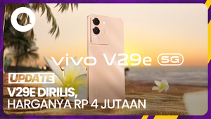 vivo Suguhkan Ponsel V29e, Punya Fitur Aura Light