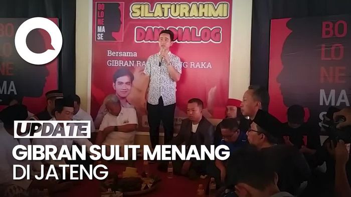 Gibran: Jateng Ini Paling Berat, Bukan Basis Kita