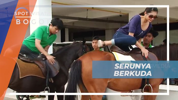 Berkuda Mengelilingi Kawasan Wisata Asri nan Sejuk, Bogor
