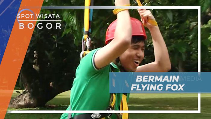 Seru-seruan Meluncur Dengan Flying Fox di Kota Bogor