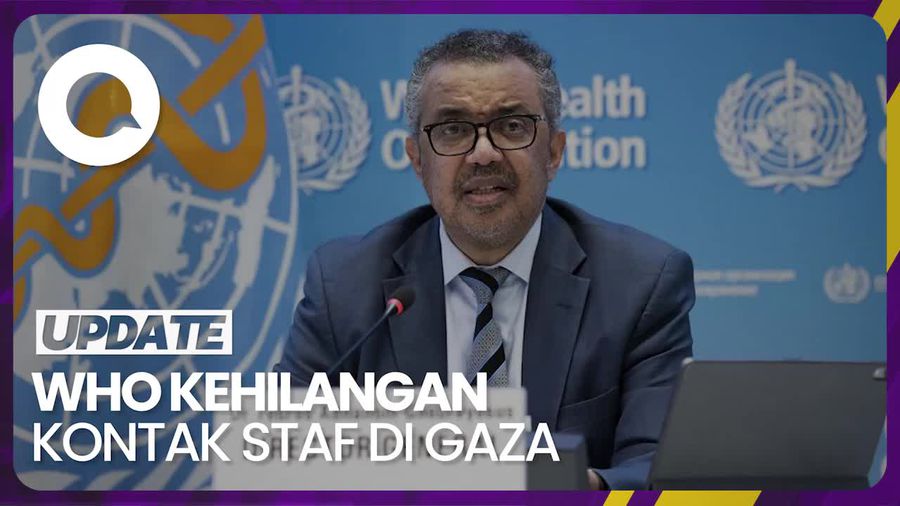 Dirjen WHO: Kami Kehilangan Kontak dengan Staf-Faskes di Gaza