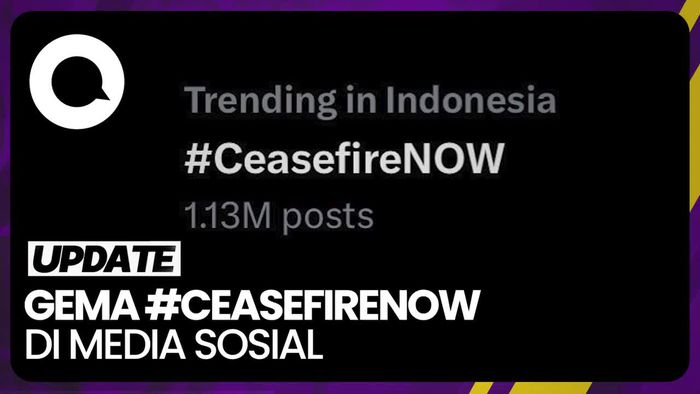 #CeasefireNOW Bergema: Desak Israel Hentikan Invasi Gaza