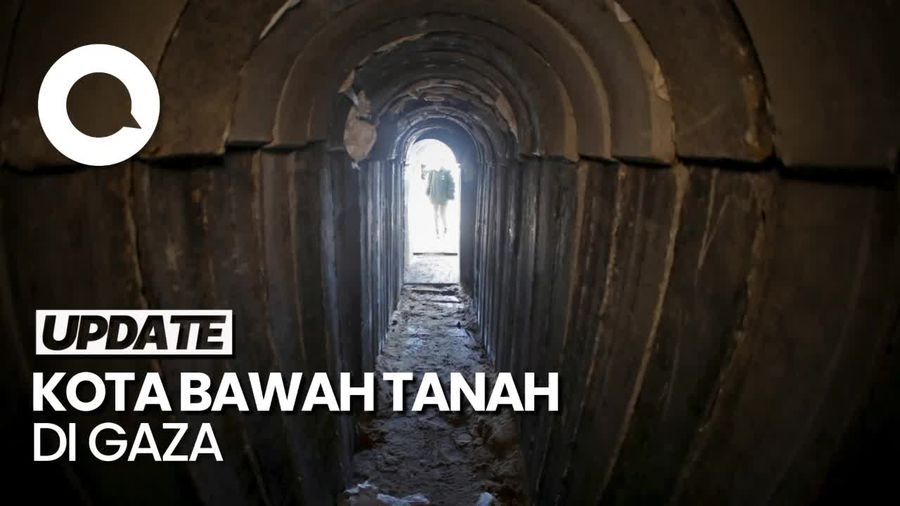 Mengintip Terowongan Bawah Tanah Gaza yang Jadi Tantangan Bagi Israel