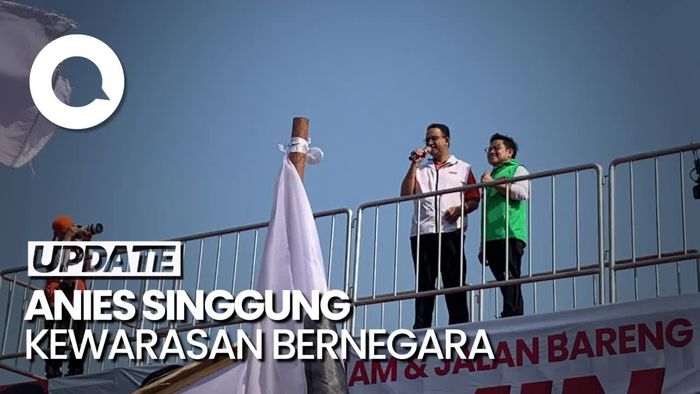 Anies: Negara Ini Milik Rakyat, Bukan Satu-Dua Keluarga