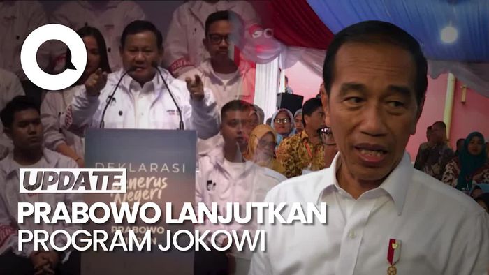 Lagi-lagi Prabowo Tegaskan Lanjutkan Program Jokowi