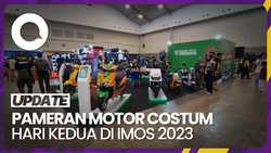 Kemeriahan Pameran Motor Costum di IMOS 2023