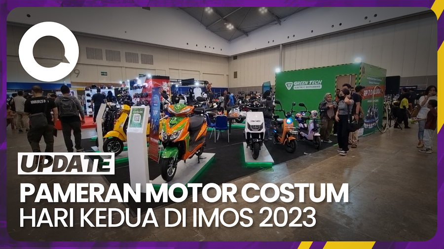 Kemeriahan Pameran Motor Costum di IMOS 2023