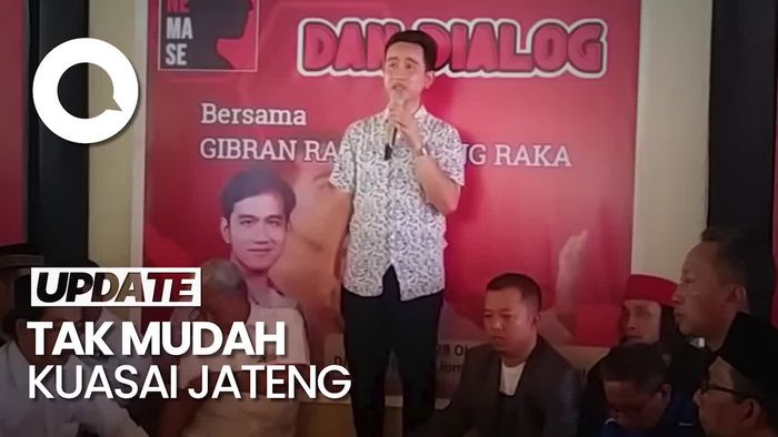  Gibran: Jateng Jadi Medan Pertempuran, Perlu Perlakuan Khusus