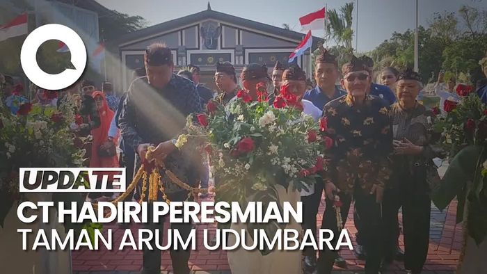 Hendropriyono Resmikan Taman Arum Udumbara, Dihadiri Try Sutrisno hingga CT  