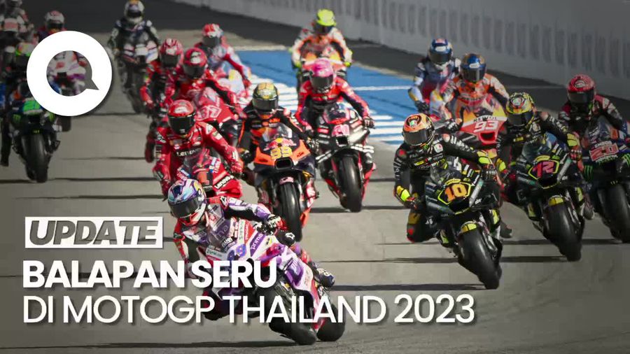 Jorge Martin Juara MotoGP Thailand 2023, Bagnaia Ketiga