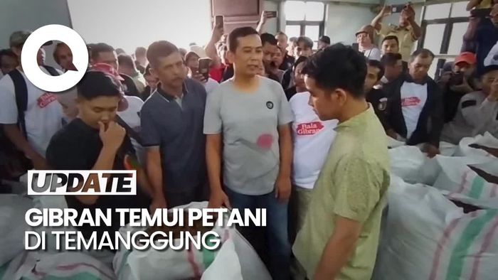 Temui Petani Tembakau di Temanggung, Gibran Dicurhati Masalah Pupuk