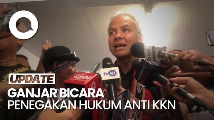 Ganjar Diskusi dengan Mahfud Bahas Penegakan Hukum Anti KKN
