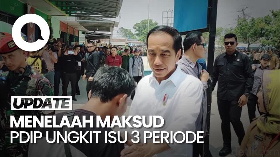 Mencari Tahu Alasan Hasto PDIP Ungkit Pak Lurah Minta 3 Periode