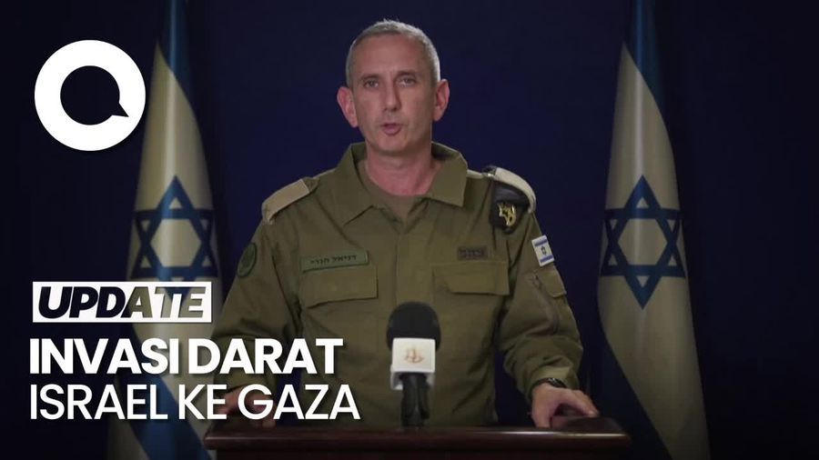 Israel Rilis Video Operasi Darat di Jalur Gaza