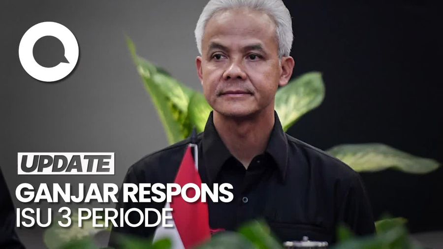 Ganjar soal Isu Pak Lurah Minta 3 Periode: Sudah Selesai Isunya