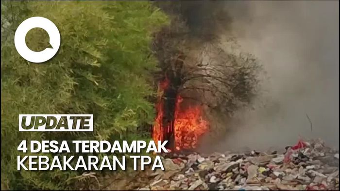 Posko Darurat Didirikan Imbas Kebakaran TPA Jalupang Karawang