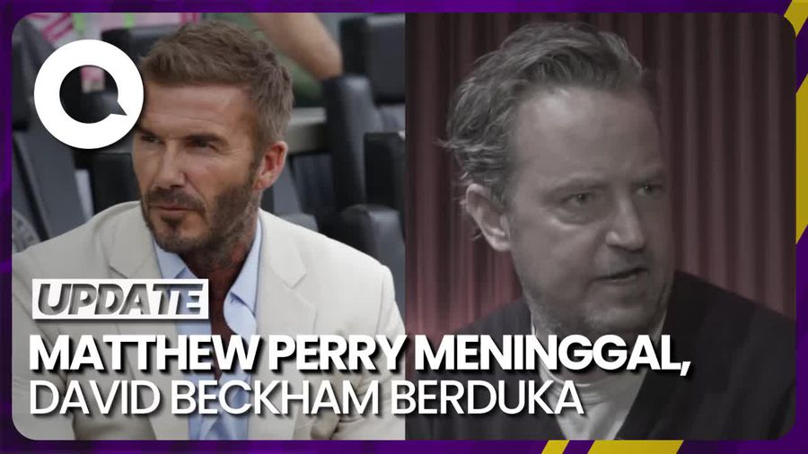 Ungkapan Belasungkawa David Beckham atas Meninggalnya Matthew Perry