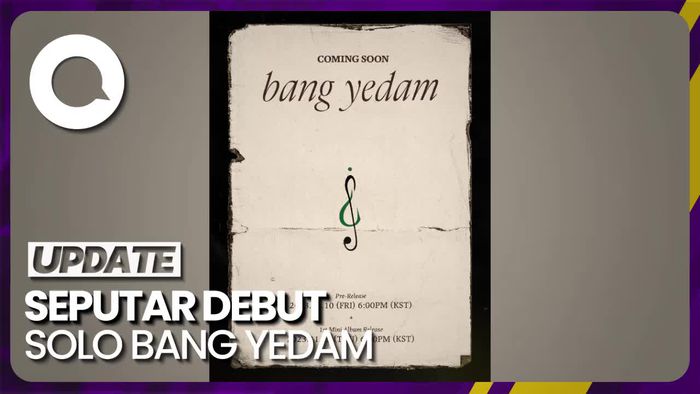 Bang Ye Dam Siap Debut Solo Pada 23 November 2023