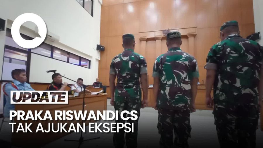 Praka Riswandi dkk yang Bunuh Imam Masykur Tak Ajukan Eksepsi