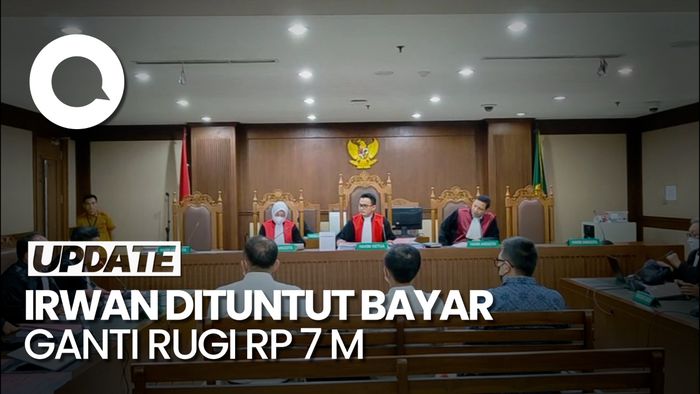 Irwan Terdakwa Korupsi BTS 4G Juga Dituntut Bayar Ganti Rugi Rp 7 Miliar
