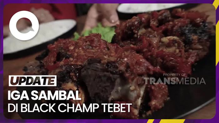 Bikin Laper: Iga Sambal Penyet-Pakcoy Garlic di Tebet